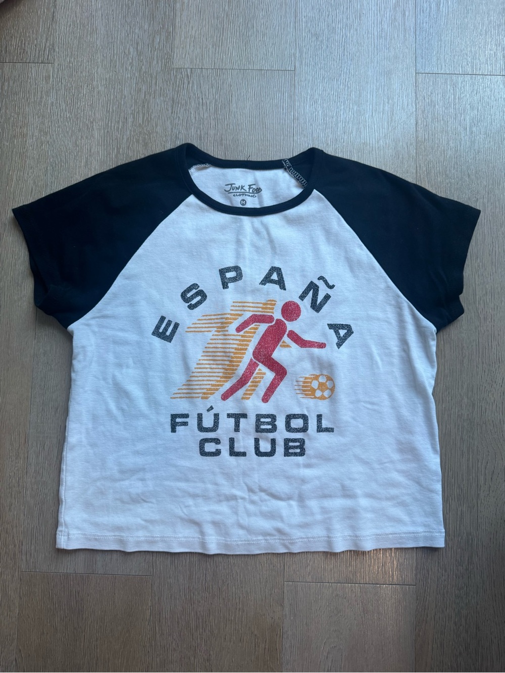 Spain Soccer Raglan Tee - Picture 2 of 2